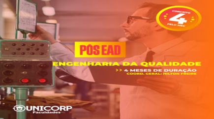 Especialização em Engenharia da Qualidade