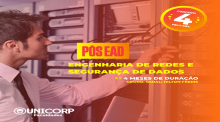 Especialização em Engenharia de Redes e Segurança de Dados