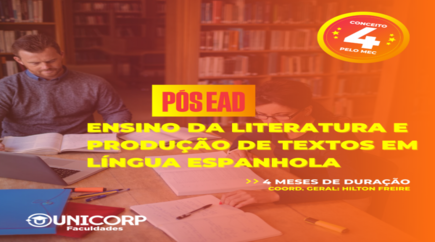 Especialização em Ensino da Literatura e Produção de Textos em Língua Espanhola