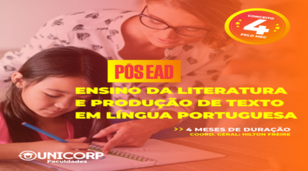 Especialização em Ensino da Literatura e Produção de Textos em Língua Portuguesa