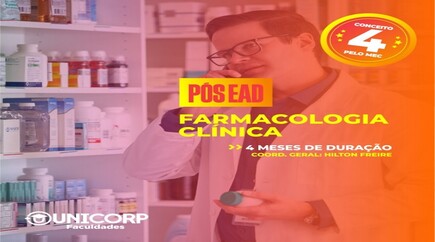 Especialização em Farmacologia Clínica
