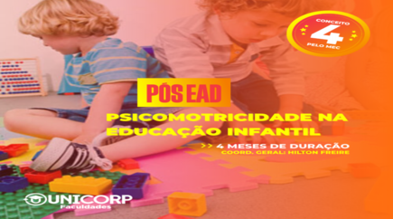 Especialização em Psicomotricidade na Educação Infantil